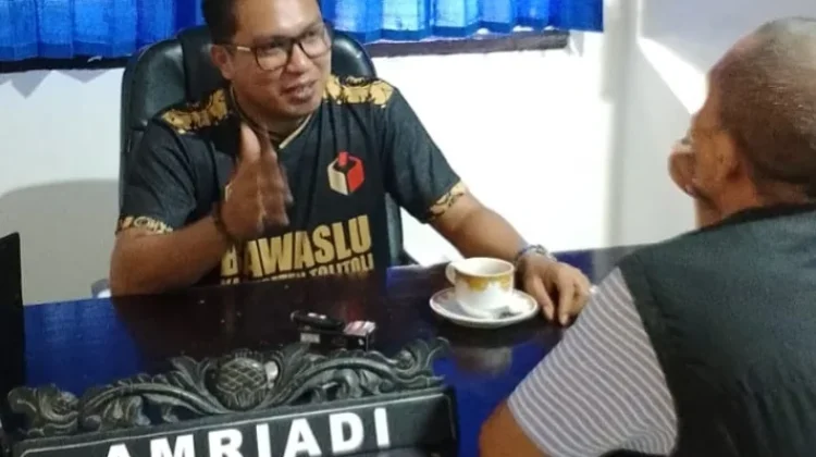 Bawaslu Tolitoli Gelar Pendidikan Pengawasan Pemilih Pemula Daring