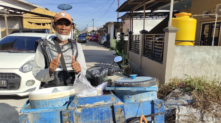 Ahar, Penjual Ikan Keliling Tolitoli Tetap Semangat Berjualan