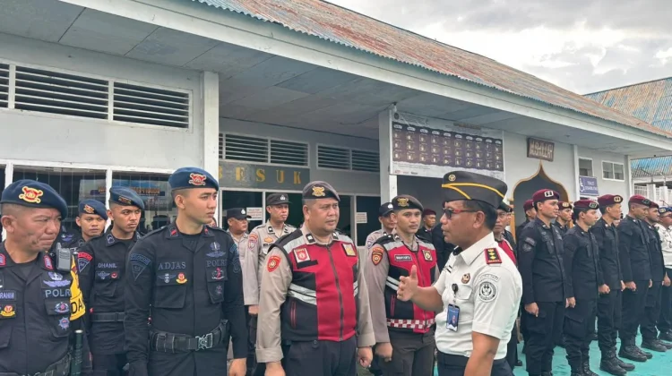 Lapas Tolitoli Gelar Ikrar Pemasyarakatan dan Razia Gabungan