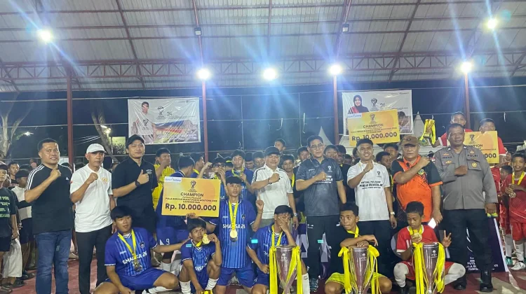 Wakil Bupati Parigi Moutong Tutup Turnamen Futsal Pelajar 2026