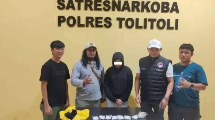 Satresnarkoba Polres Tolitoli Amankan Wanita Pemilik Sabu 315 Gram