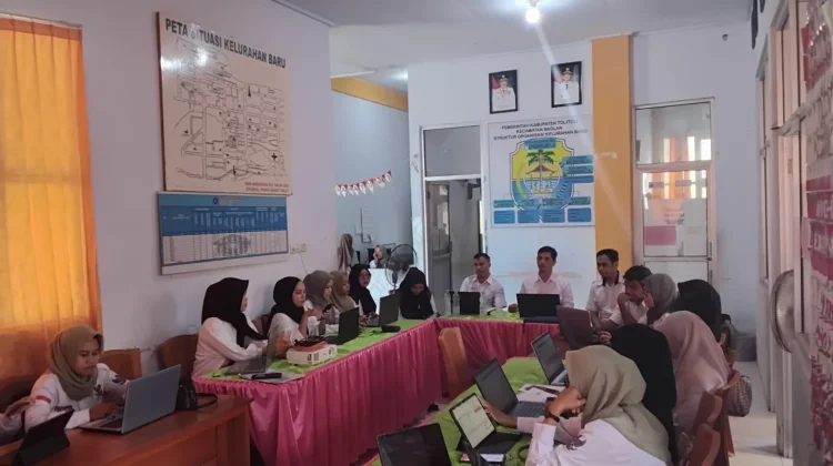 Kelurahan Baru Fasilitasi Coaching Clinic SIKS-NG se-Kecamatan Baolan