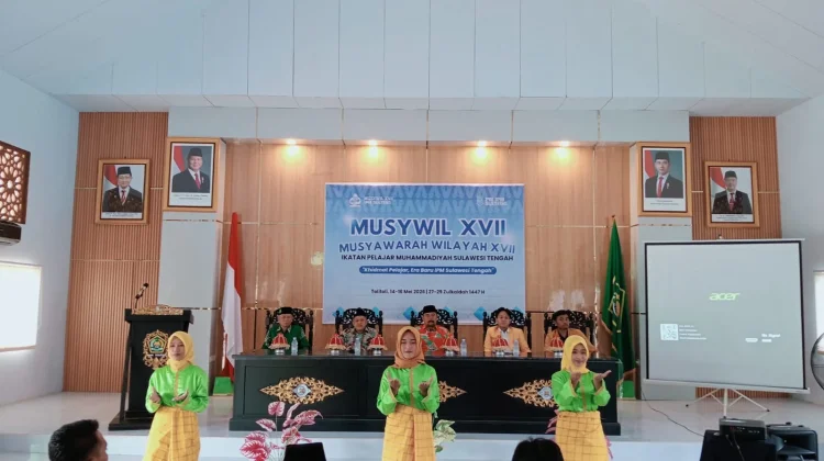 Tarian Moduai Meriahkan Musyawarah Wilayah IPM di Tolitoli