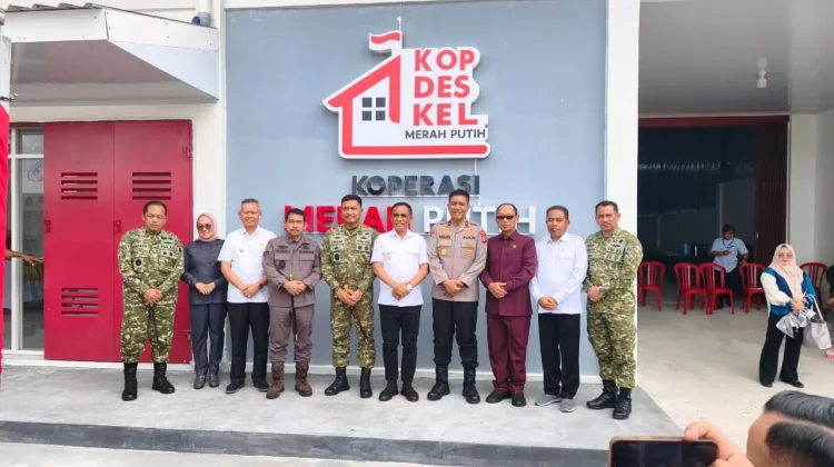Wakapolda Sulteng Hadiri Launching 1.061 Koperasi Merah Putih di Desa Lolu