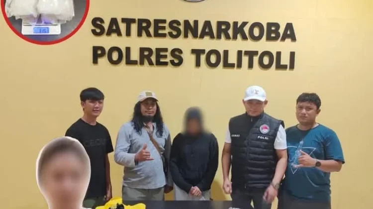 Polres Tolitoli Sita 315 Gram Sabu, Seorang Perempuan Diamankan