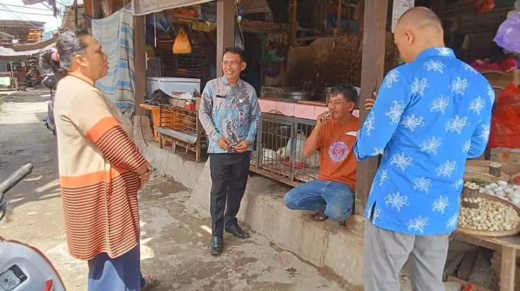 Pemda Tolitoli Tinjau Penataan Pasar Bumi Harapan