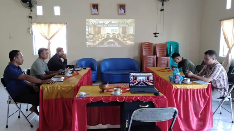 Desa Kapas Gelar Coaching Clinic SIKS-NG dan Musyawarah Desa Transparan