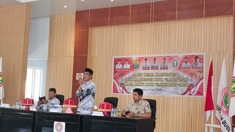 PGRI Buol Gelar Raker Perdana Masa Bakti 2025-2030