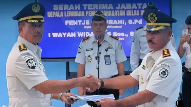 Sertijab Kalapas Parigi, I Wayan Widana Lanjutkan Estafet