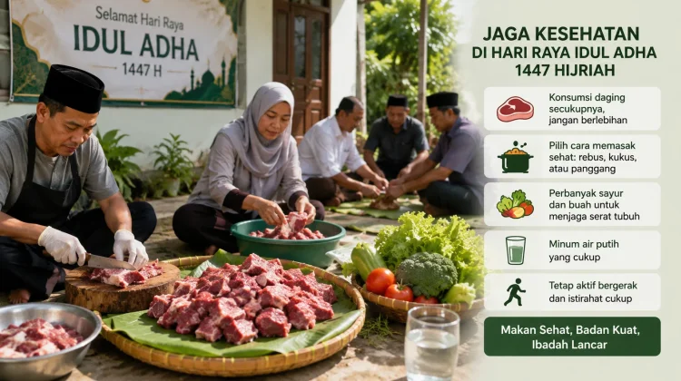 Menjaga Kesehatan saat Lebaran Idul Adha 1447 Hijriah