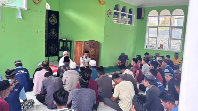 Pembinaan Rohani di Lapas Leok Perkuat Semangat Memperbaiki Diri