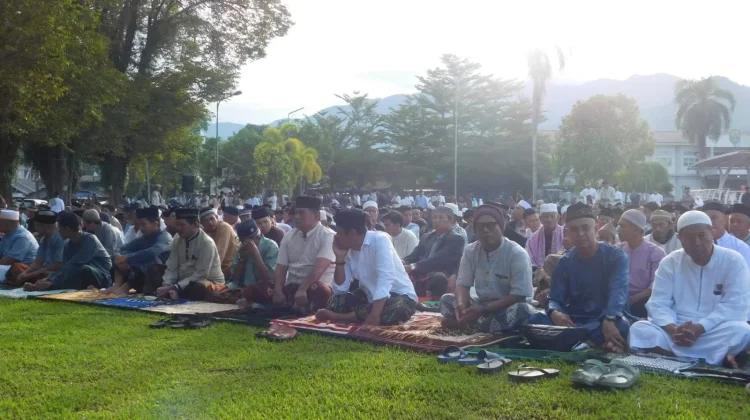 Sholat Idul Adha Tolitoli Dipusatkan di Taman Kota