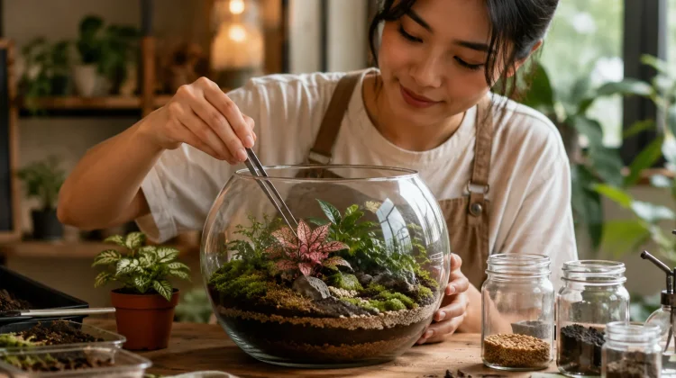 Terrarium Mini, Hobi yang Bermanfaat untuk Relaksasi dan Kreativitas