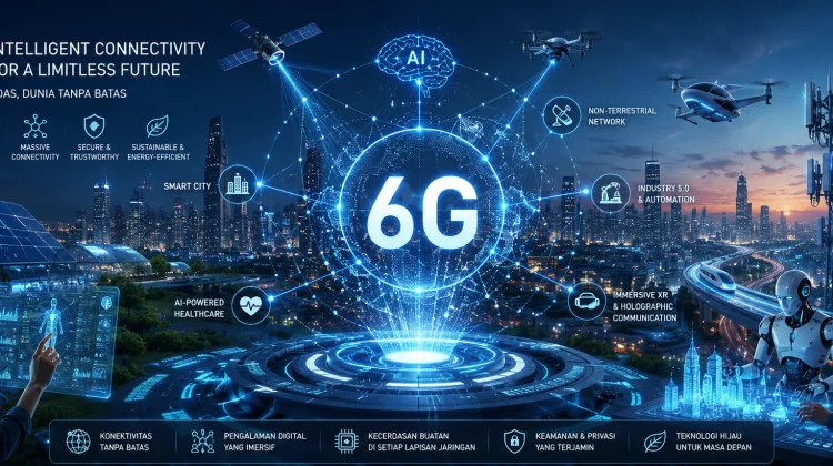 Dari 5G ke 6G, Lompatan Teknologi menuju Konektivitas Cerdas