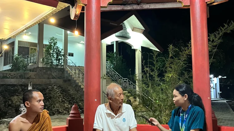 Umat Buddha Vihara Dhamma Rajasa Theravada Gelar Pendalaman Dhamma