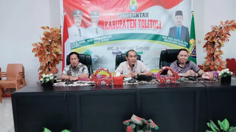Pemkab Tolitoli Matangkan Persiapan Upacara Hari Lahir Pancasila