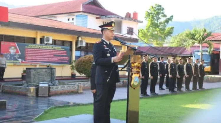 Polres Tolitoli gelar Upacara hari lahir Pancasila