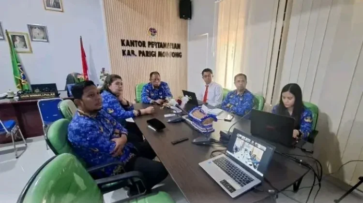 Kantah Parigi Moutong Ikuti Monev PTSL untuk Perkuat Capaian