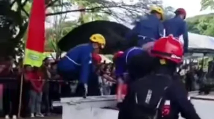 Kompetisi Skill Damkar di Tolitoli Banjir Apresiasi Warga