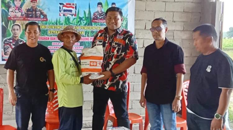 LMP Parigi Moutong Dorong Produktivitas Petani lewat Bantuan Bibit