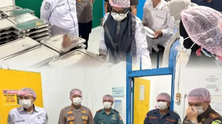 Kapolres Tolitoli Sidak SPPG, Temukan Kekurangan Porsi Nasi