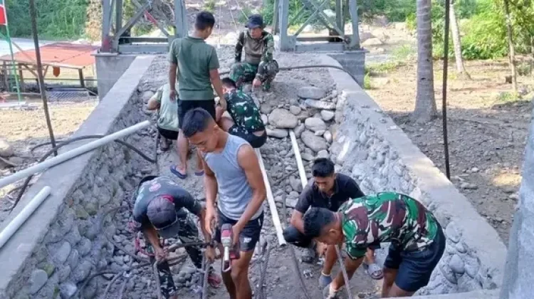 Demi Kelancaran Akses Warga, Jembatan Garuda Terus Dikebut
