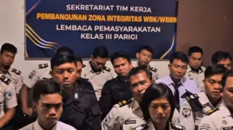 Jaga Kamtib Lapas, Plt Kalapas Parigi Tegaskan Sanksi Tegas