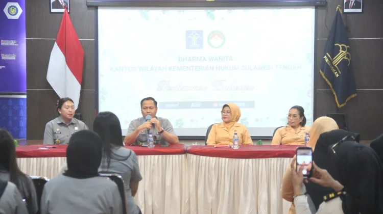 DWP Kemenkum Sulteng Diimbau Perkuat Dukungan Keluarga Pengayoman