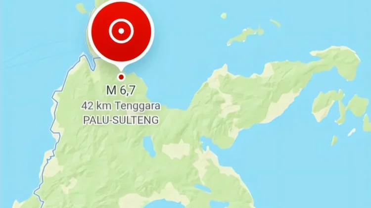 Gempa M 6,7 Guncang Palu, Tidak Berpotensi Tsunami