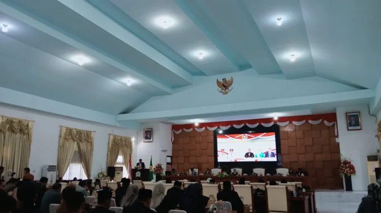 Bupati Tolitoli Sampaikan LPJ APBD 2025, Realisasi Capai 96 Persen