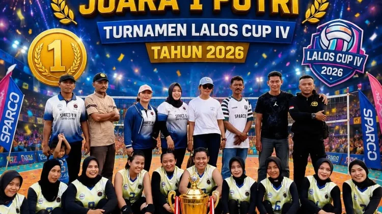 Lalos Cup 4 Tuntas, Sparco dan Tompotika Raih Juara
