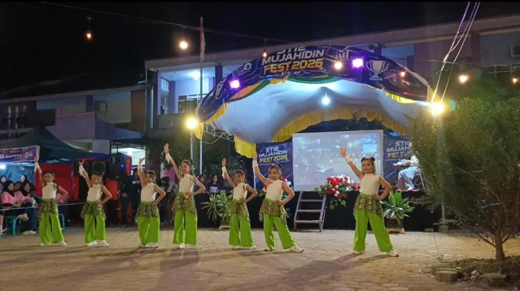 STIE Fest 2026 Meriah, Lomba Line Dance Anak Curi Perhatian