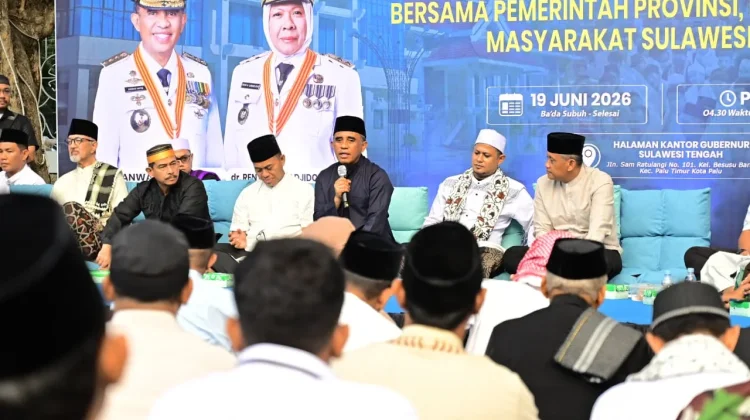 Gubernur Sulteng Gelar Jumat Subuh Berkah dan Dzikir Bersama