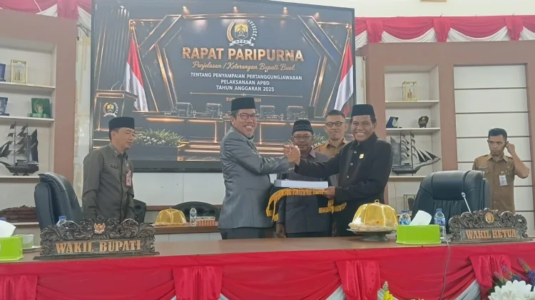Pemkab Buol Sampaikan Ranperda Pertanggungjawaban APBD 2025 dan 9 Ranperda Baru