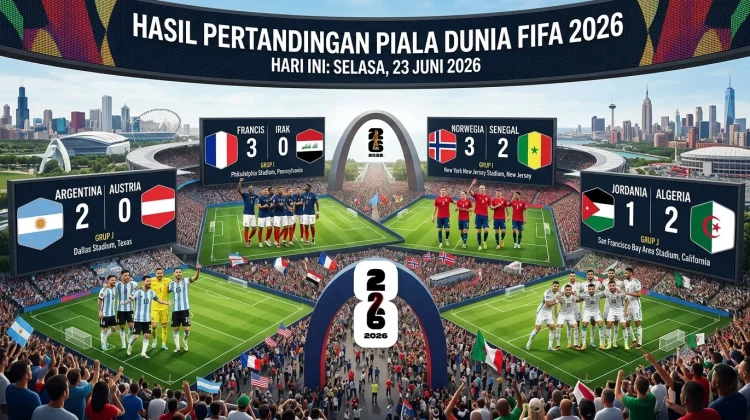 Argentina dan Prancis Lolos, Persaingan Grup Kian Memanas