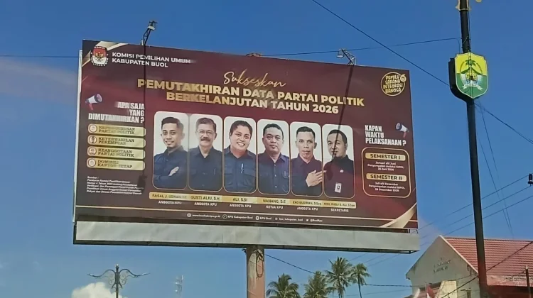 KPU Buol Ingatkan Parpol Perbarui Data Melalui SIPOL