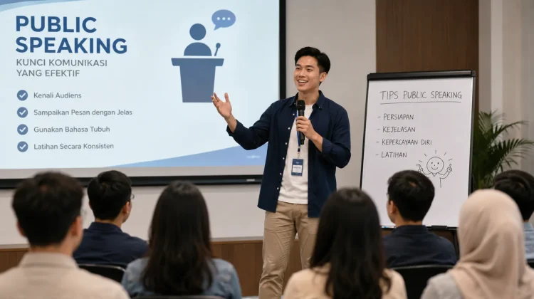 Lima Tips Belajar Public Speaking bagi Pemula agar Lebih Percaya Diri