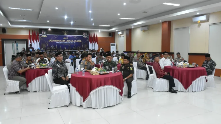 Polda Sulteng Gelar Doa Lintas Agama jelang Hari Bhayangkara ke-80