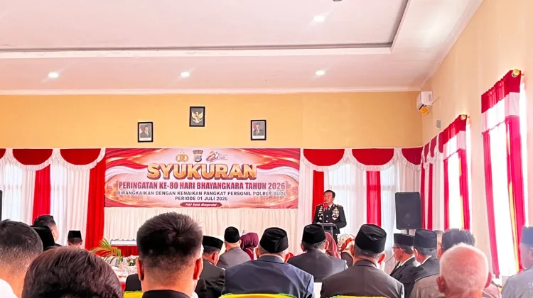 Kapolres Buol Bangga Anggota Naik Pangkat tanpa Cacat: Jaga Kinerja!