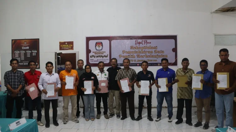 KPU Buol Perbarui Data Pemilih Secara Berkala