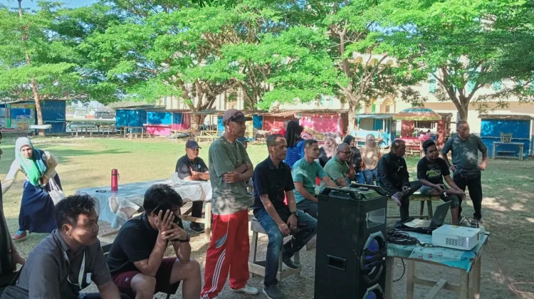 Kelurahan Leok II Fasilitasi Nobar Piala Dunia 2026