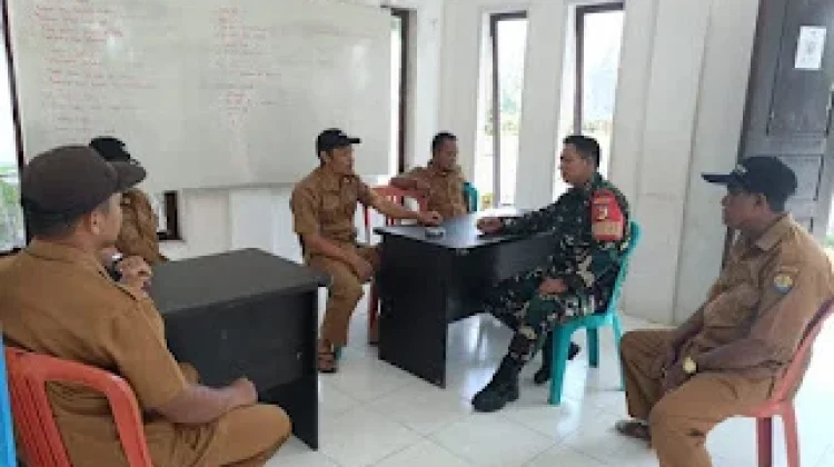 Babinsa Dondo Perkuat Sinergi Kamtibmas dan Pembangunan Desa