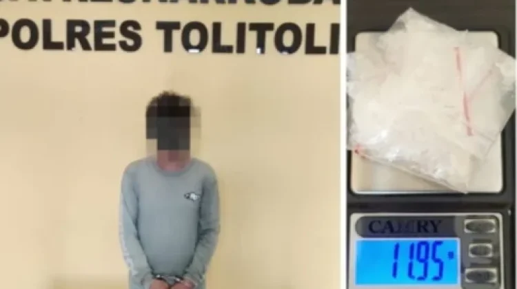 Polisi Amankan Terduga Pengedar Sabu 11,95 Gram di Tolitoli