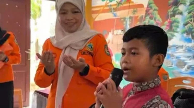 BPBD Parigi Moutong Edukasi Siswa SD tentang Kesiapsiagaan Bencana
