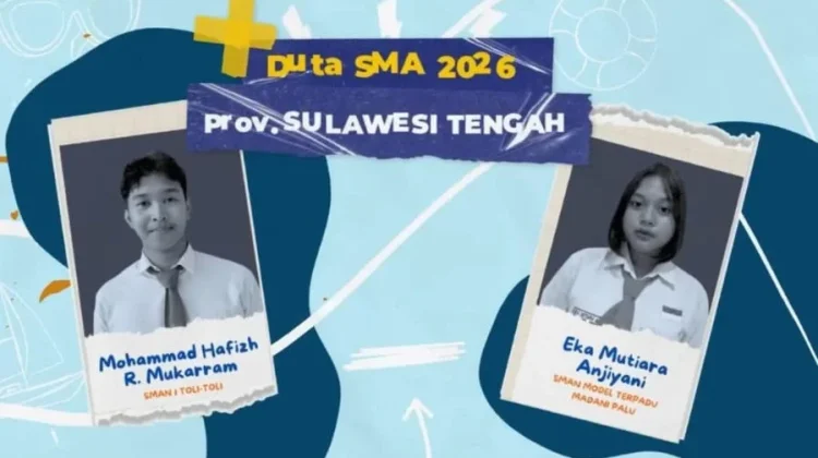 Hafizh Cetak Sejarah, Jadi Duta SMA 2026 Pertama dari SMA Negeri 1 Tolitoli