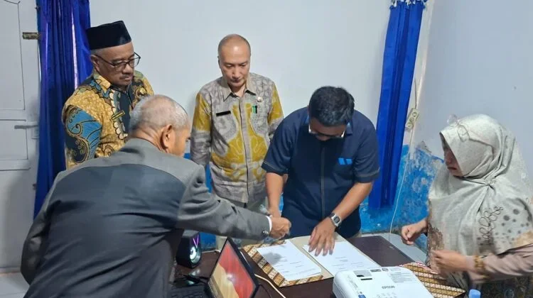 Sekda Buol Hadiri Sertijab Plt Direktur dan Dewan Pengawas PDAM