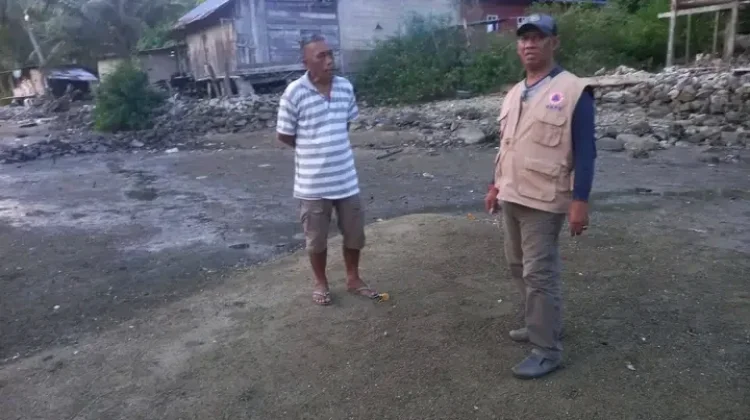 BPBD Tolitoli Gerak Cepat Tinjau Irigasi dan Tanggul Pantai Ogodeide