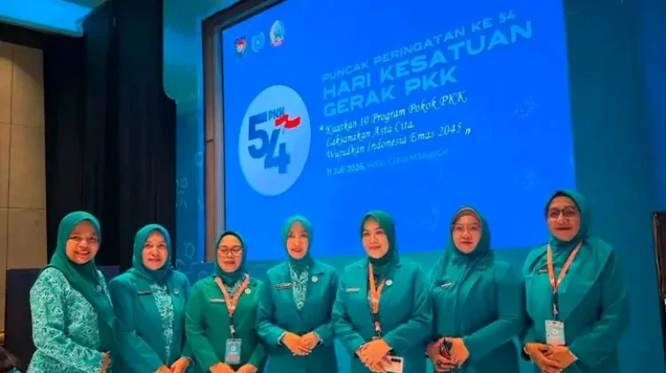 TP PKK Parigi Moutong Hadiri Puncak HKG PKK ke-54 di Makassar