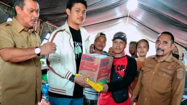 Tinjau Lokasi Kebakaran, Bupati Tolitoli Siapkan Bantuan Rp25 Juta