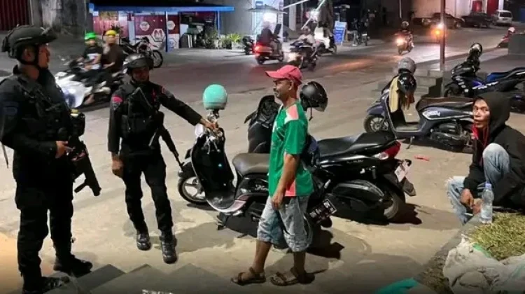 Patroli Brimob Tolitoli Ditingkatkan, Antisipasi Gangguan Kamtibmas